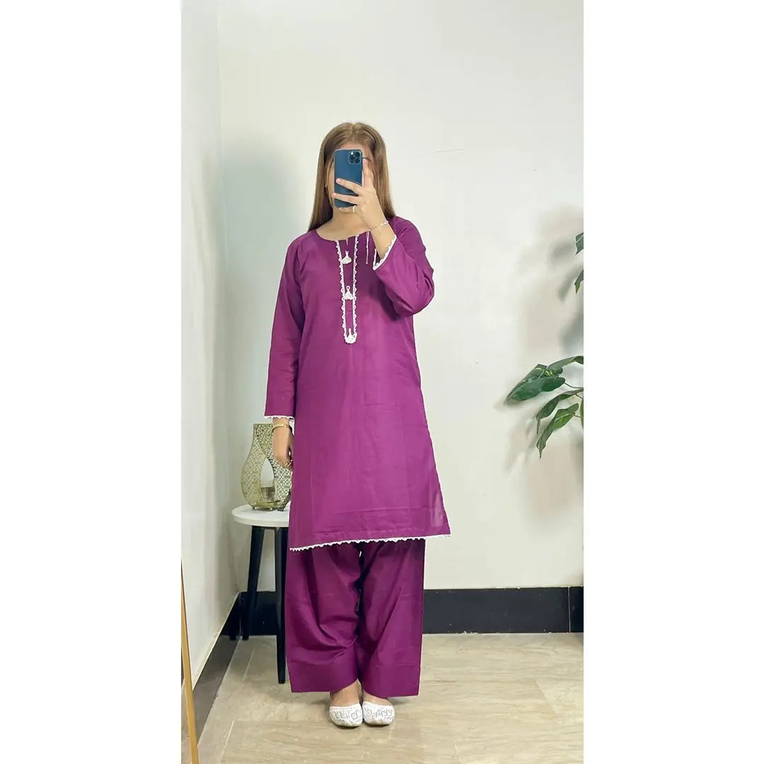 Premium Farshi Shalwar 2 Piece Suit – Comfort & Elegance Combined